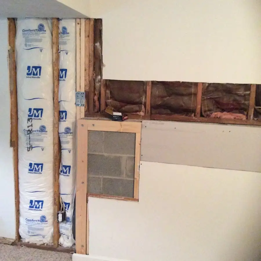 Wall insulation replacement during Odor Removal & Deodorization in Altoona